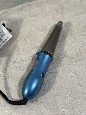 BaBylissPRO Nano Titanium Mini Curling Iron Wand Tested Works Fast Travel